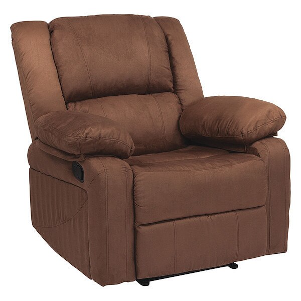 Recliner, Harmony, Microfiber, Brown