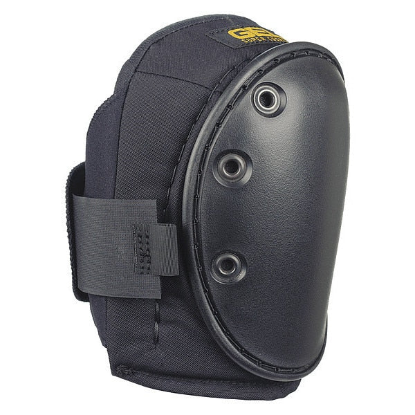 Knee Pads, Hard Cap, Black, PR
