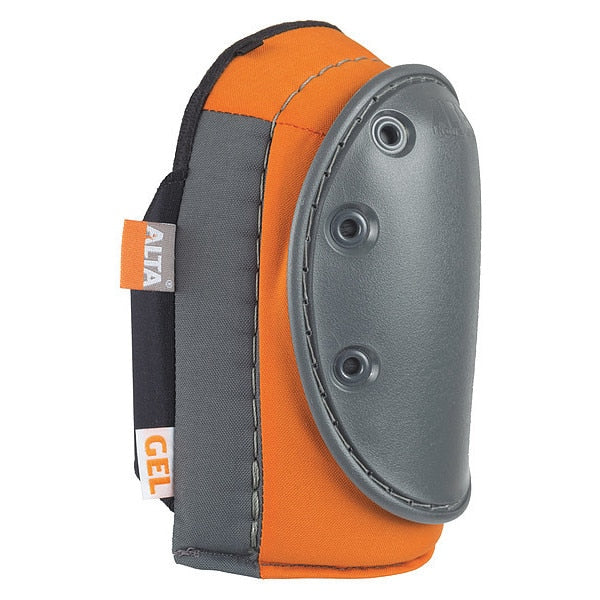 Knee Pads, Hard Cap, Gray/Orange, PR