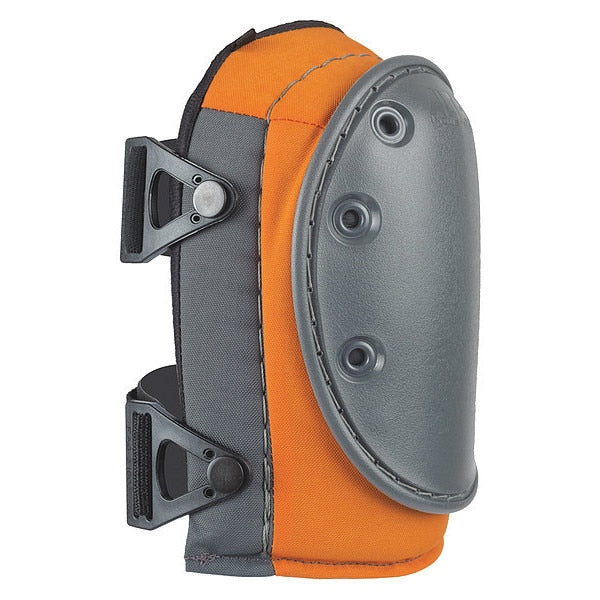Knee Pads, Hard Cap, Gray/Orange, PR