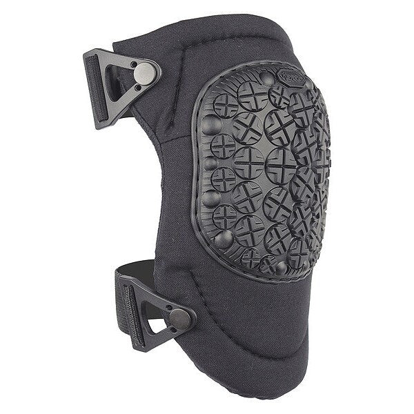 Knee Pads, Rubber Cap, Black, PR