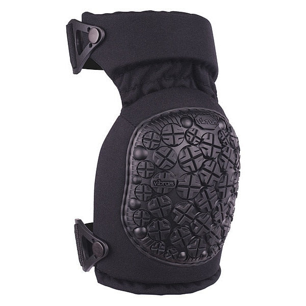 Knee Pads, Rubber Cap, Black, PR
