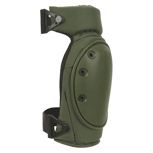 Knee Pads, Flex Cap, Gel, Olive Green, PR