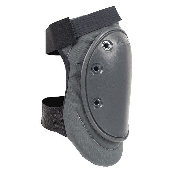 Knee Pads, Hard Cap, Gray, PR