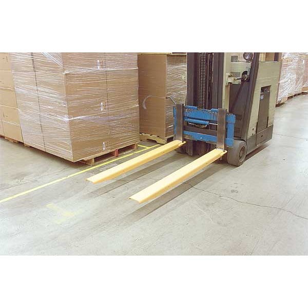 Fork Extensions, Yellow, 5 x 96 In, Pk2