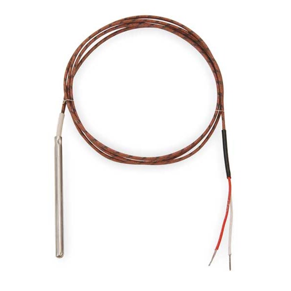 Thermocouple Probe, Type K, Length 6 In