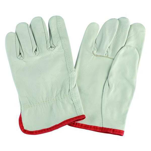 Leather Drivers Gloves, Cowhide, M, PR