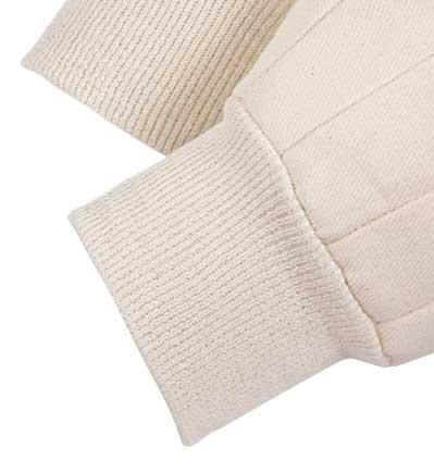 Canvas Gloves, Cotton/Polyester, L, PR