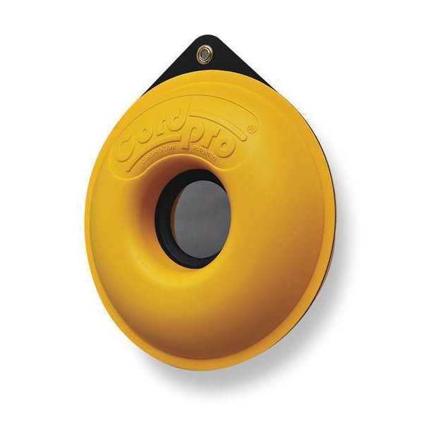 Cable Organizer, 12 5/8 Dia, Yellow