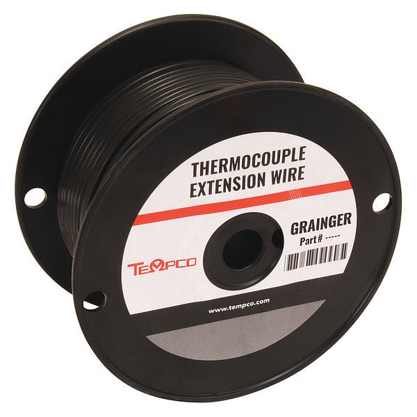 Thermocouple Ext Wire, JX, 20AWG, Str, 100Ft