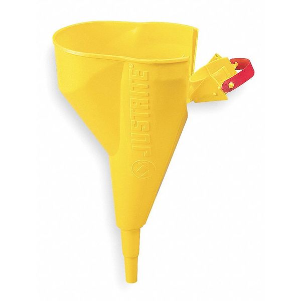 Yellow Polyethylene/Steel Funnel