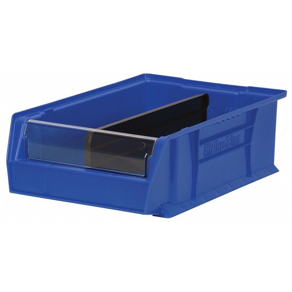 Plastic Divider, Black, 16 1/4 in L, 5 1/8 in H