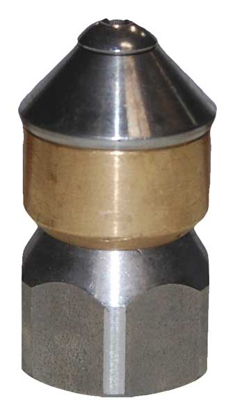 Rotating Sewer Nozzle, Size 4.5, 3600 psi, GPM @ 2000 PSI: 3.18