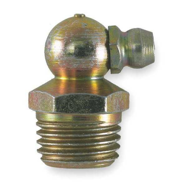 Grease Fitting, 90 Deg, 1/4-19, PK10
