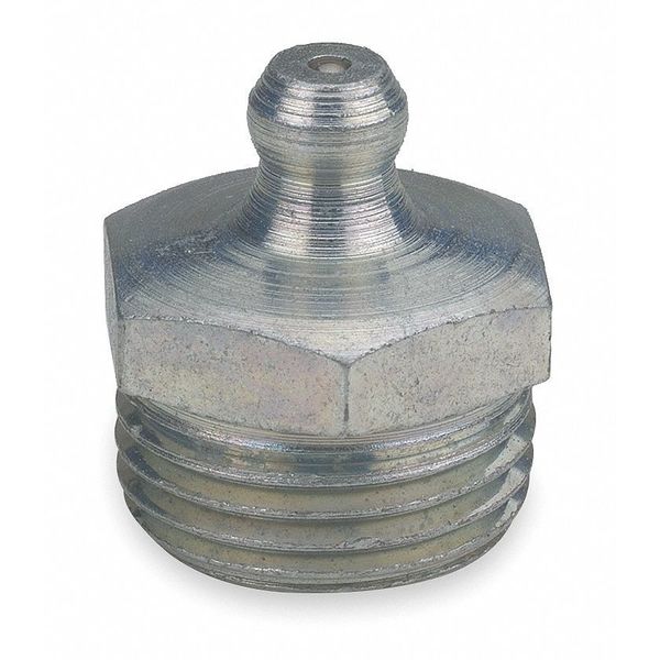Grease Fitting, 3/8-18 NPTF STR, PK5