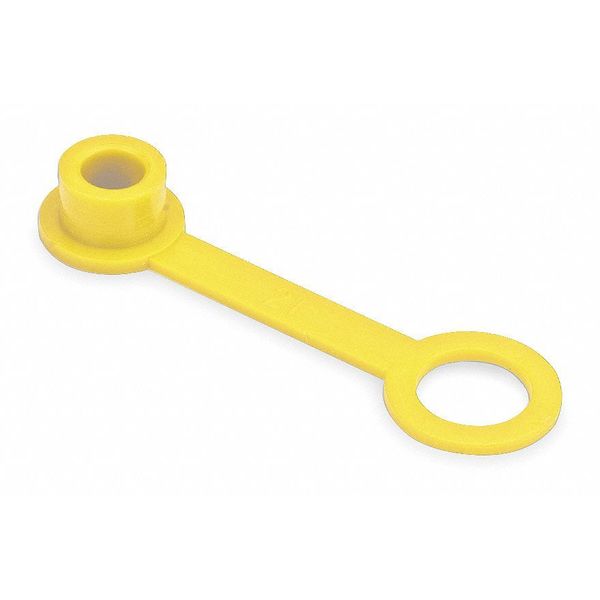 Grease Fitting Caps, Yellow, Long PK10