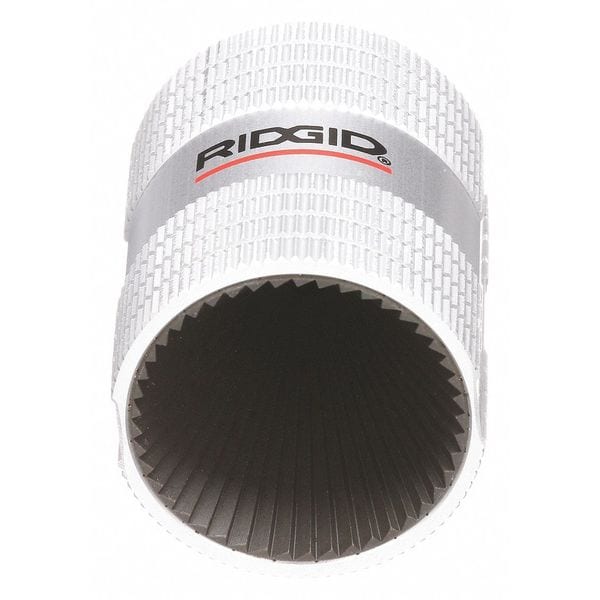 Inner/Outer Reamer, 1/4 in to 1-1/4 in Pipe Size, Copper/Stainless Steel, Integrated Handle