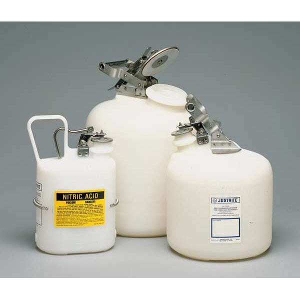 Disposal Can, 1 Gal., White, Polyethylene