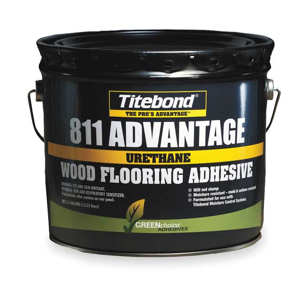 Flooring Adhesive, 3.5 Gallon, Black