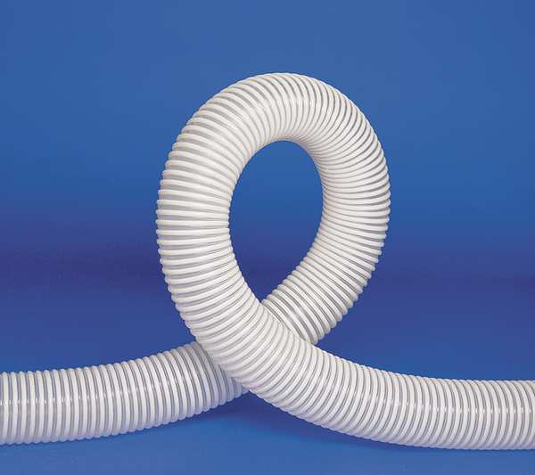 Ducting Hose, 3 In. ID, 25 ft. L, Poly