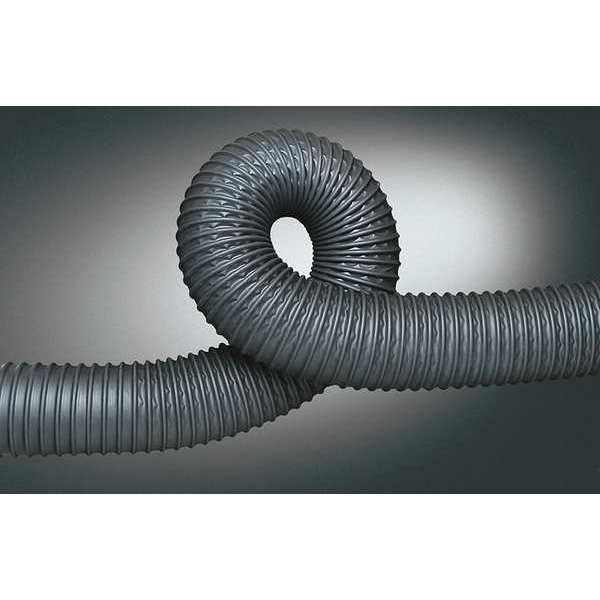 Ducting Hose, 3 In. ID, 25 ft. L, Poly