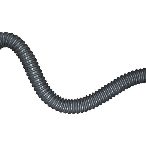 Exhaust Hose, 2 In. ID, 11 ft. L, Rubber