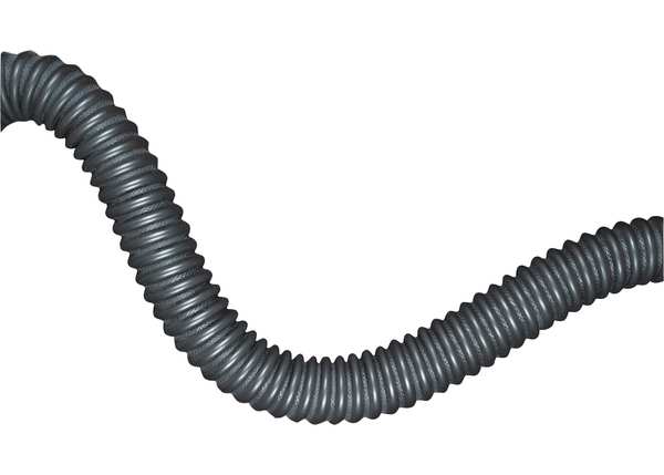 Exhaust Hose, 4 In. ID, 11 ft. L, Rubber