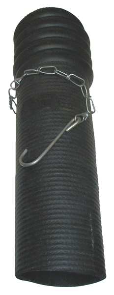 Tailpipe Adaptor, 2.5 In ID, Rubber
