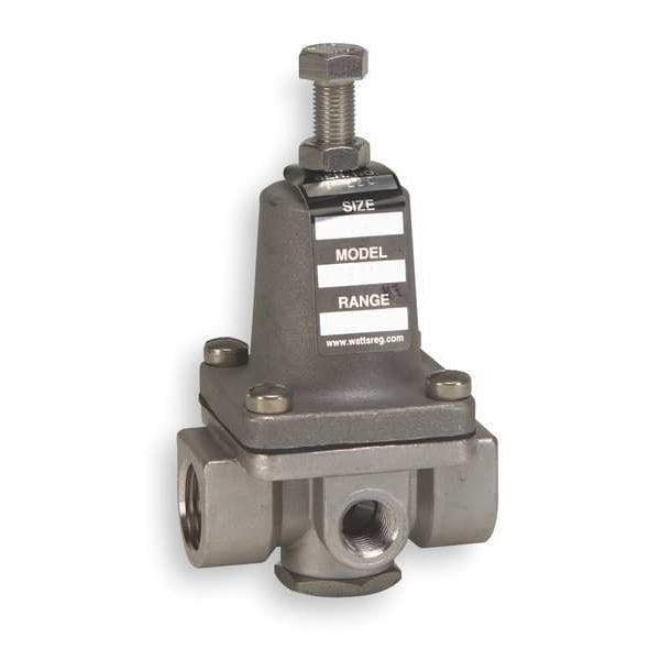 Pressure Regulator, 1/4 In, 10 to 125 psi
