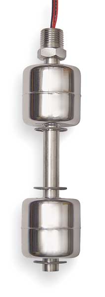 SPST Multi-level Liquid Level Switch Open On Rise 240VAC 200 psi