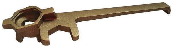 Drum Plug Wrench, 15 In. L, Offset
