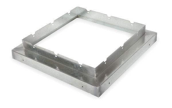 Roof Curb Adapter, Curb Side Sq O D 21 In