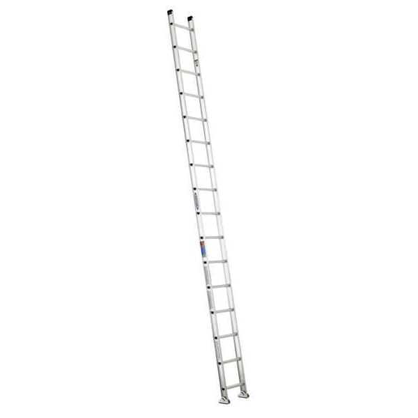 Straight Ladder, Aluminum, 300 lb Load Capacity