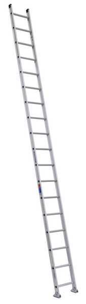 18 ft. Straight Ladder, Aluminum, 18 Steps