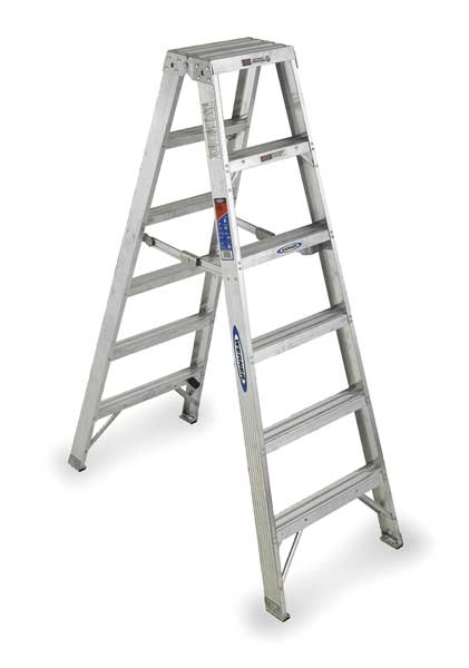 6 ft Aluminum Twin Stepladder