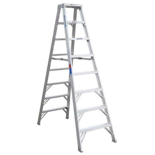 8 ft Aluminum Twin Stepladder