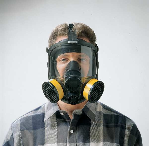 Respirator Hood, Black, Universal