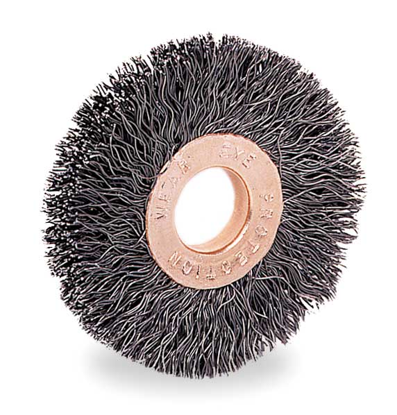 Wire Wheel Wire Brush, Arbor, 2