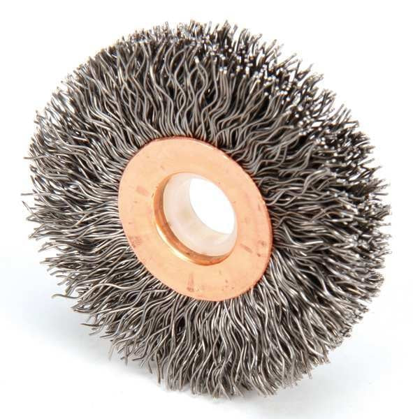 Wire Wheel Wire Brush, Arbor, 2