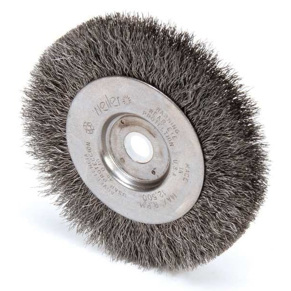 Wire Wheel Wire Brush, Crimped Wire, 4