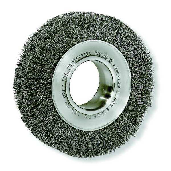 Wire Wheel Wire Brush, Arbor, 10