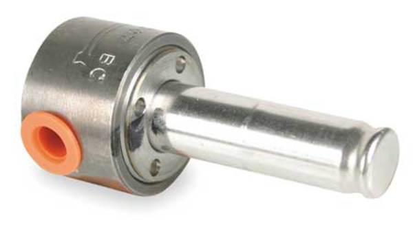 Stainless Steel Solenoid Valve Less Coil, Normally Closed, 1/4 in Pipe Size