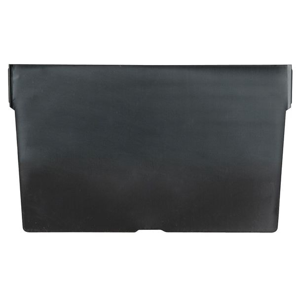 Plastic Divider, Black, 6 5/64 in L, Not Applicable W, 2 29/32 in H