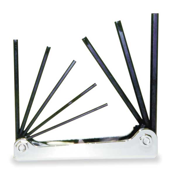 8 Piece SAE Fold-Up Hex Key Set, 20812
