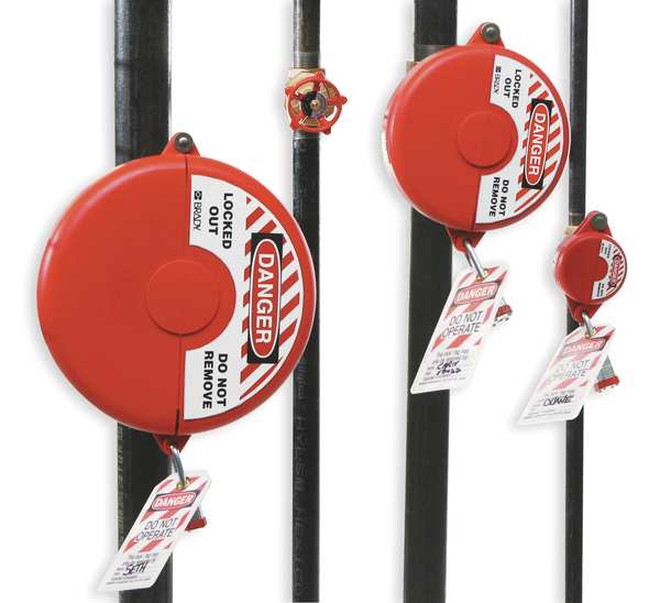 Gate Valve Lockout, Fits Sz 2-1/2 to 5
