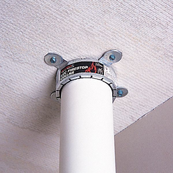 Pipe Collar, 3 In., For Plastic Pipe