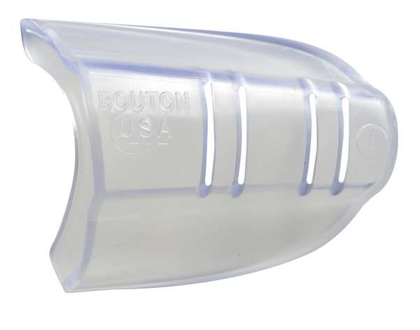 Slip-On Sideshield, For Safety Glasses, Conforming, Plastic, Clear, Universal Fit, 1 Pair