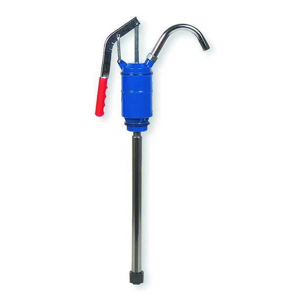 Hand Drum Pump, Zinc Alloy, 3/4In OD