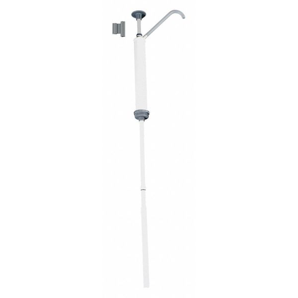 Hand Drum Pump, Polypropylene, 5/8In OD