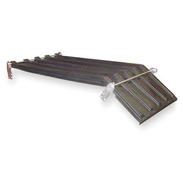 Hopper Lid, Black, Fits 1-1/2 cu. yd.